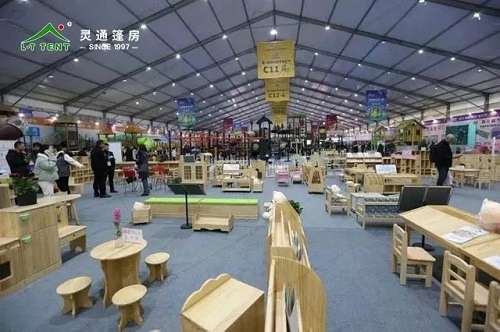 靈通篷房為首屆中國(guó)玩具國(guó)際博覽會(huì)提供超過8000平米篷房